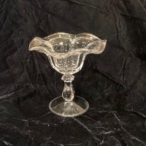 Vintage sundae glass